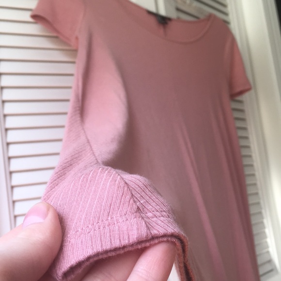 Dusty rose short dress - Picture 2 of 3